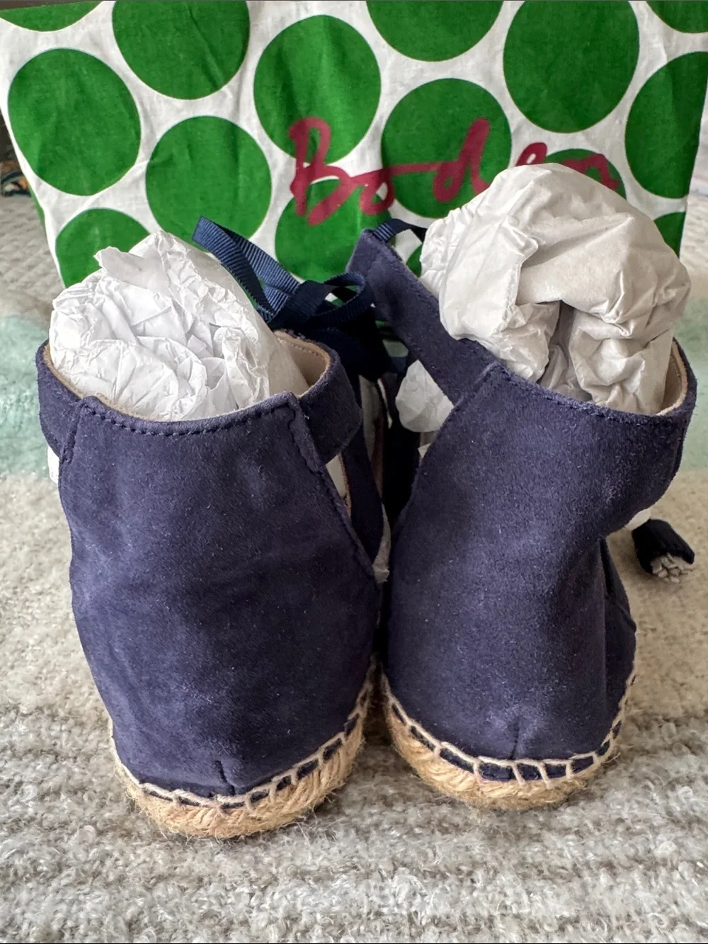 Boden soft suede