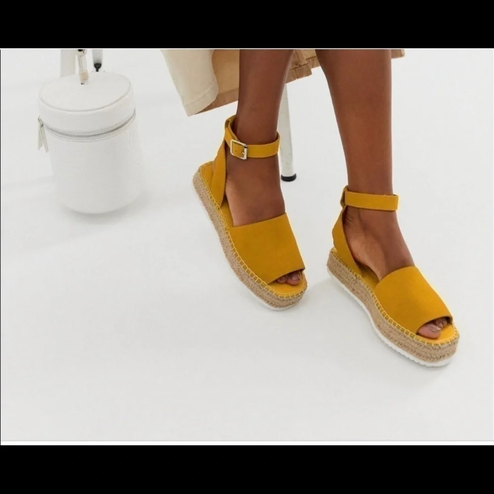 ASOS jacoba mustard