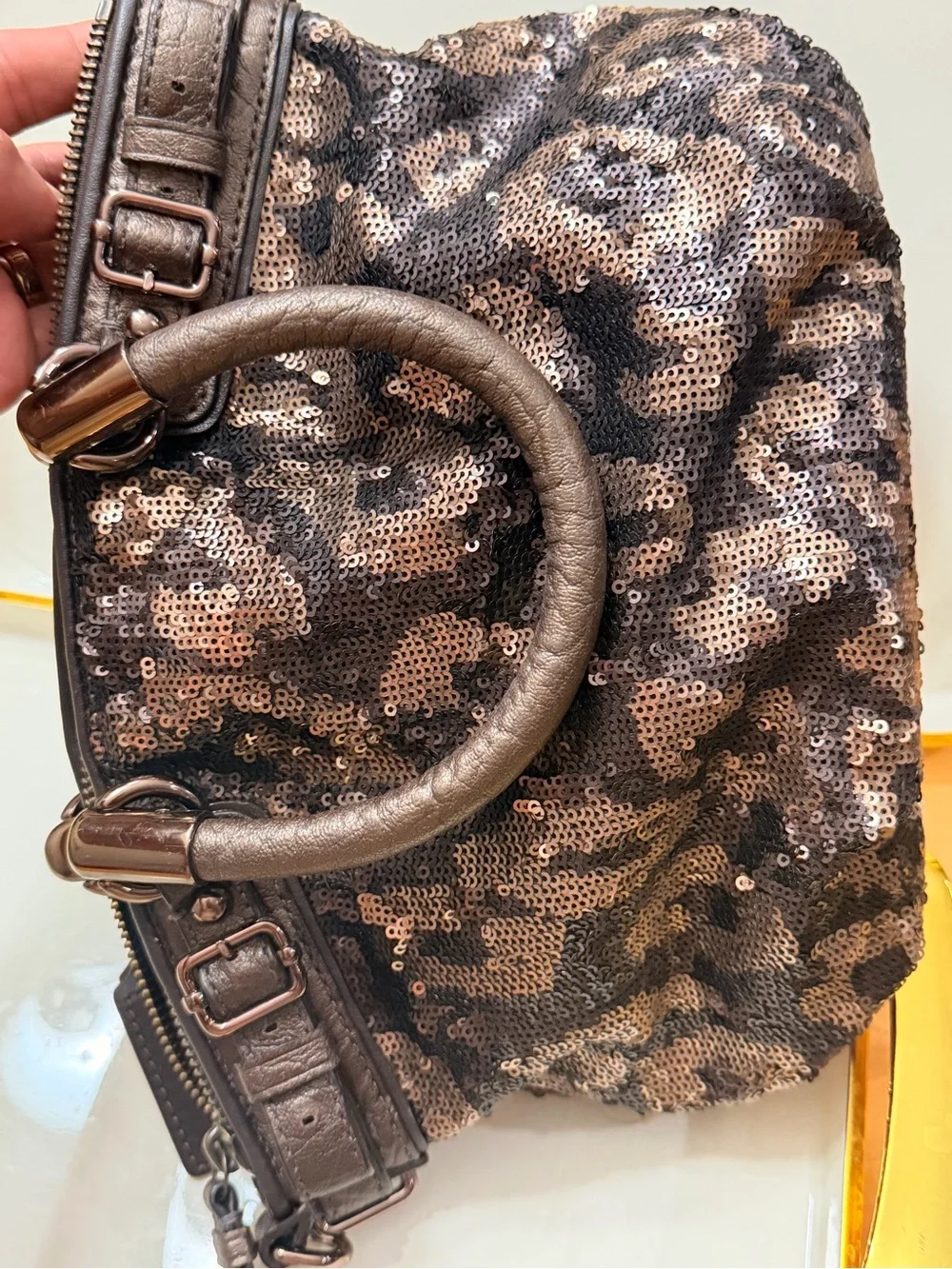 Coach leather evening have