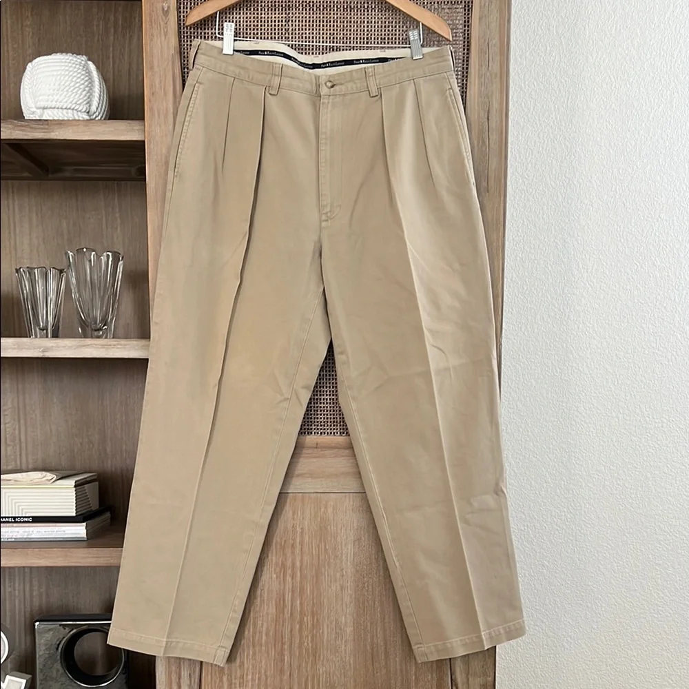 Ralph Lauren Men's Chino Tan Pants sz 35x30