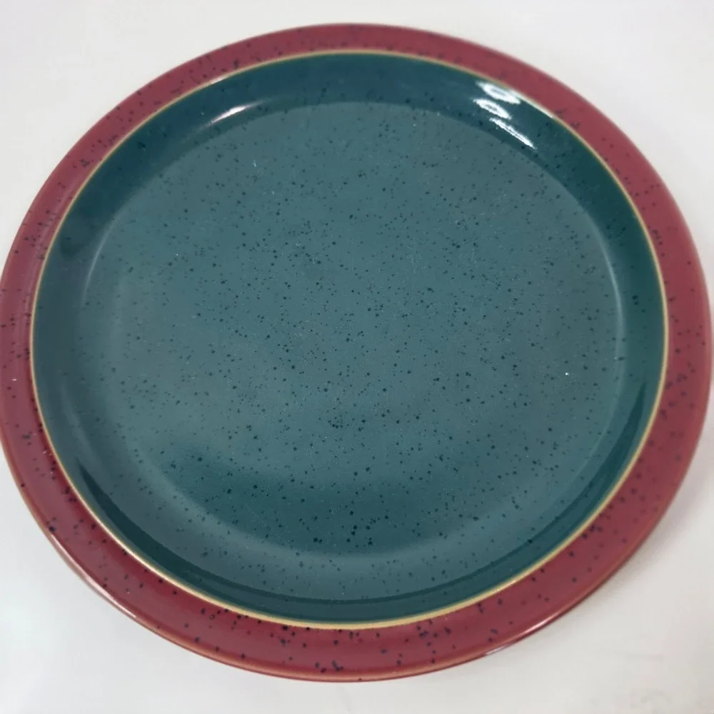 Denby Harlequin Salad Plate 8.5