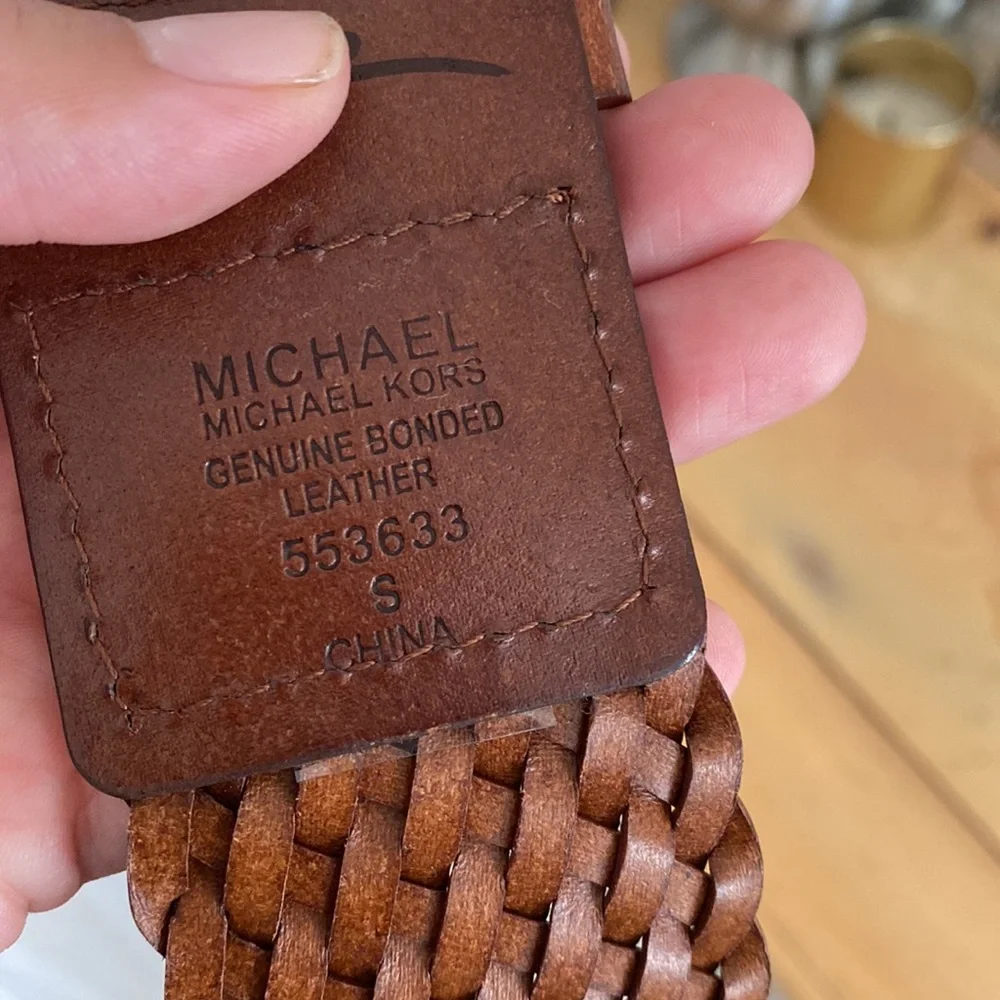 Michael Kors leather adds