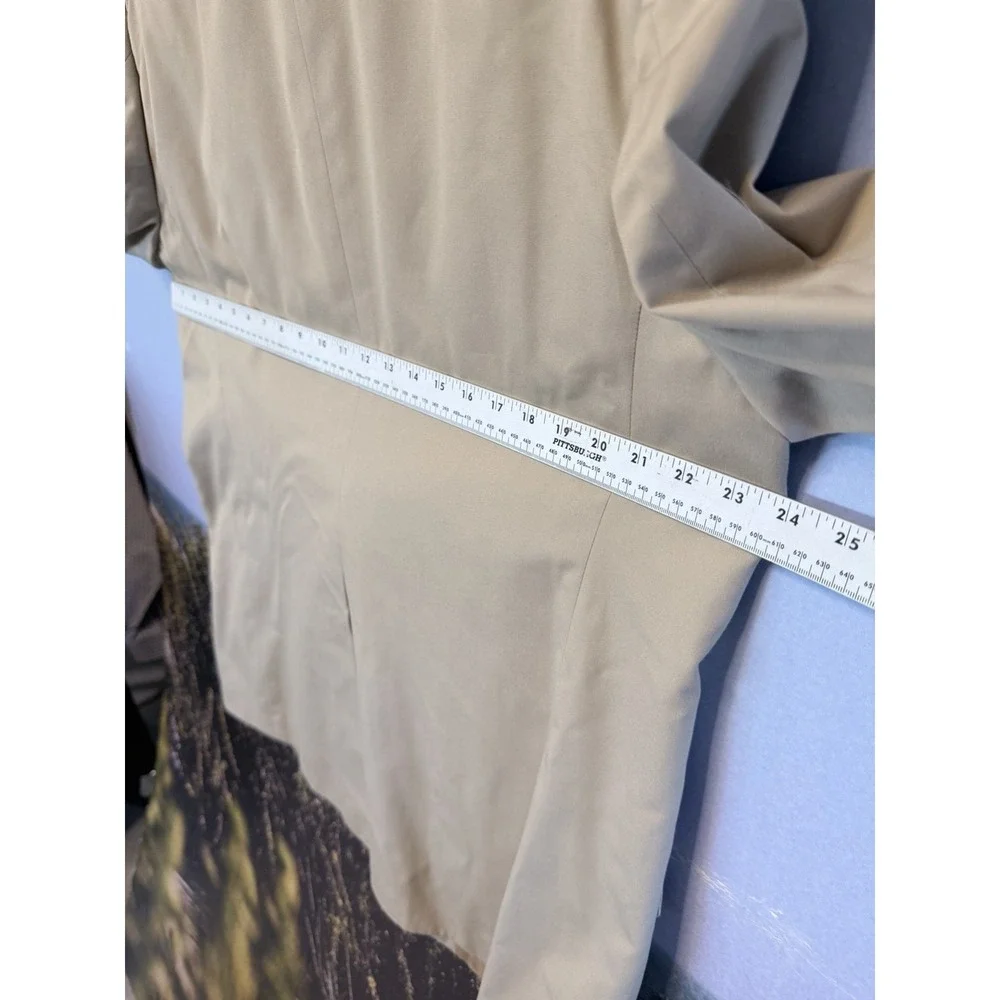 Vintage Brooks Brothers 2 PC Suit Khaki Chino Beige Tan 40x30 2XL