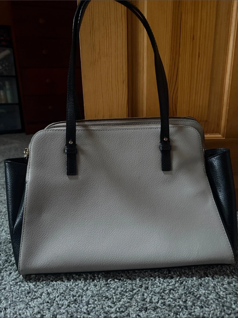 kate spade structured satchel