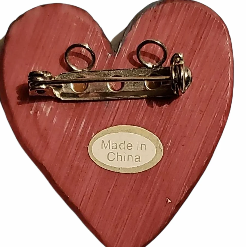 None wooden heart