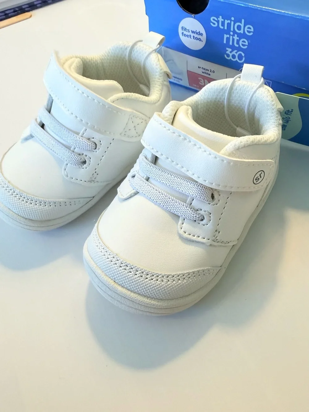 Stride Rite soft white