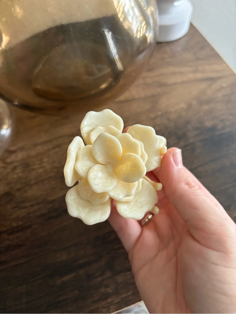 Anthropologie elegant cream