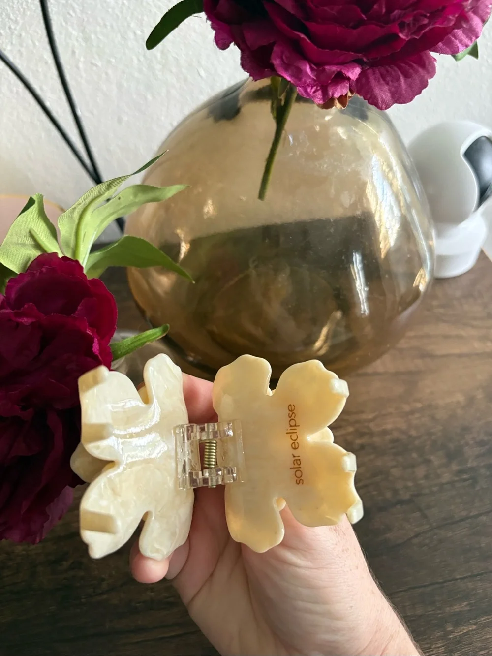 Anthropologie elegant cream