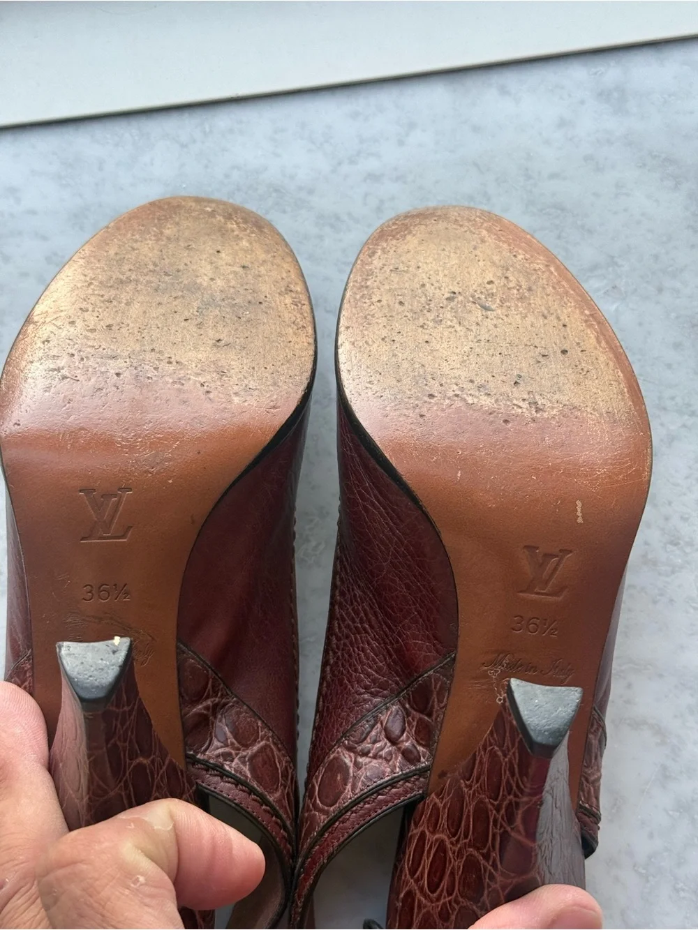 Louis Vuitton insole high