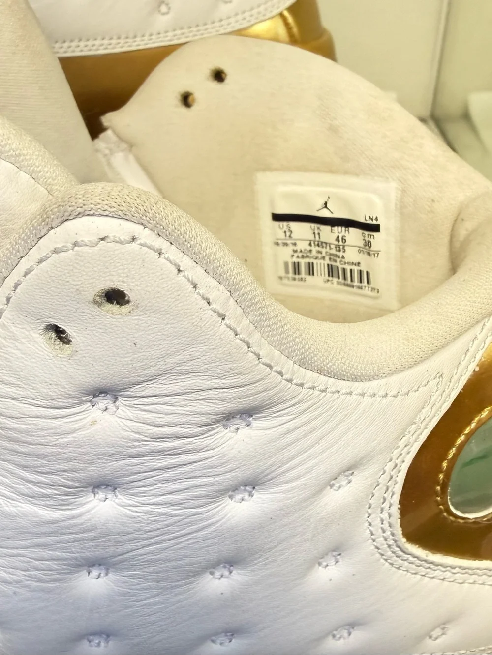 Jordan premium leather