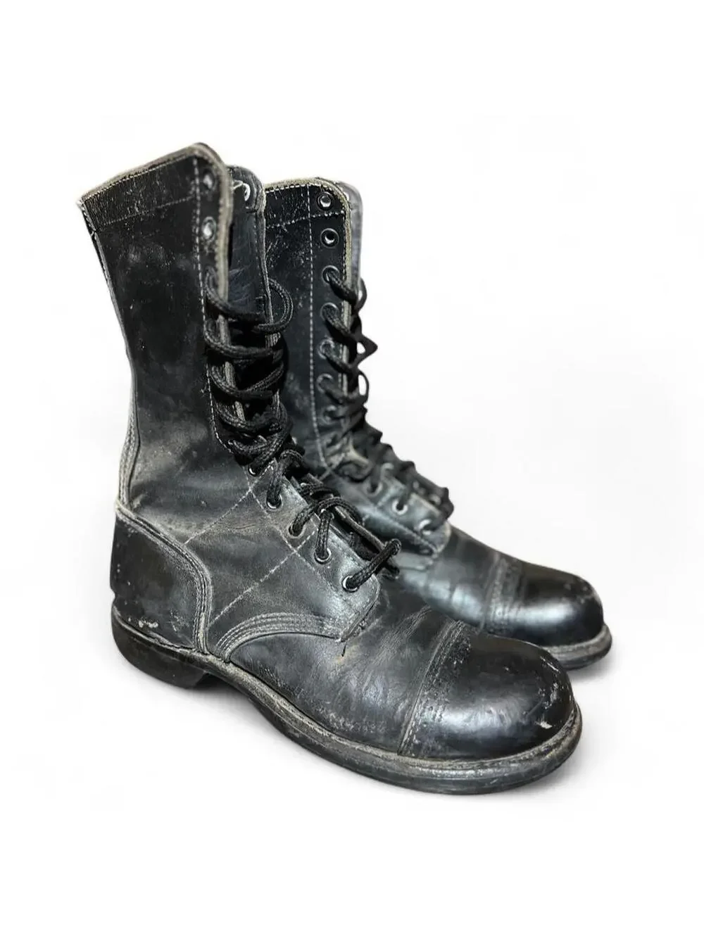 Vintage Corcoran Leather Combat Jump Boots
