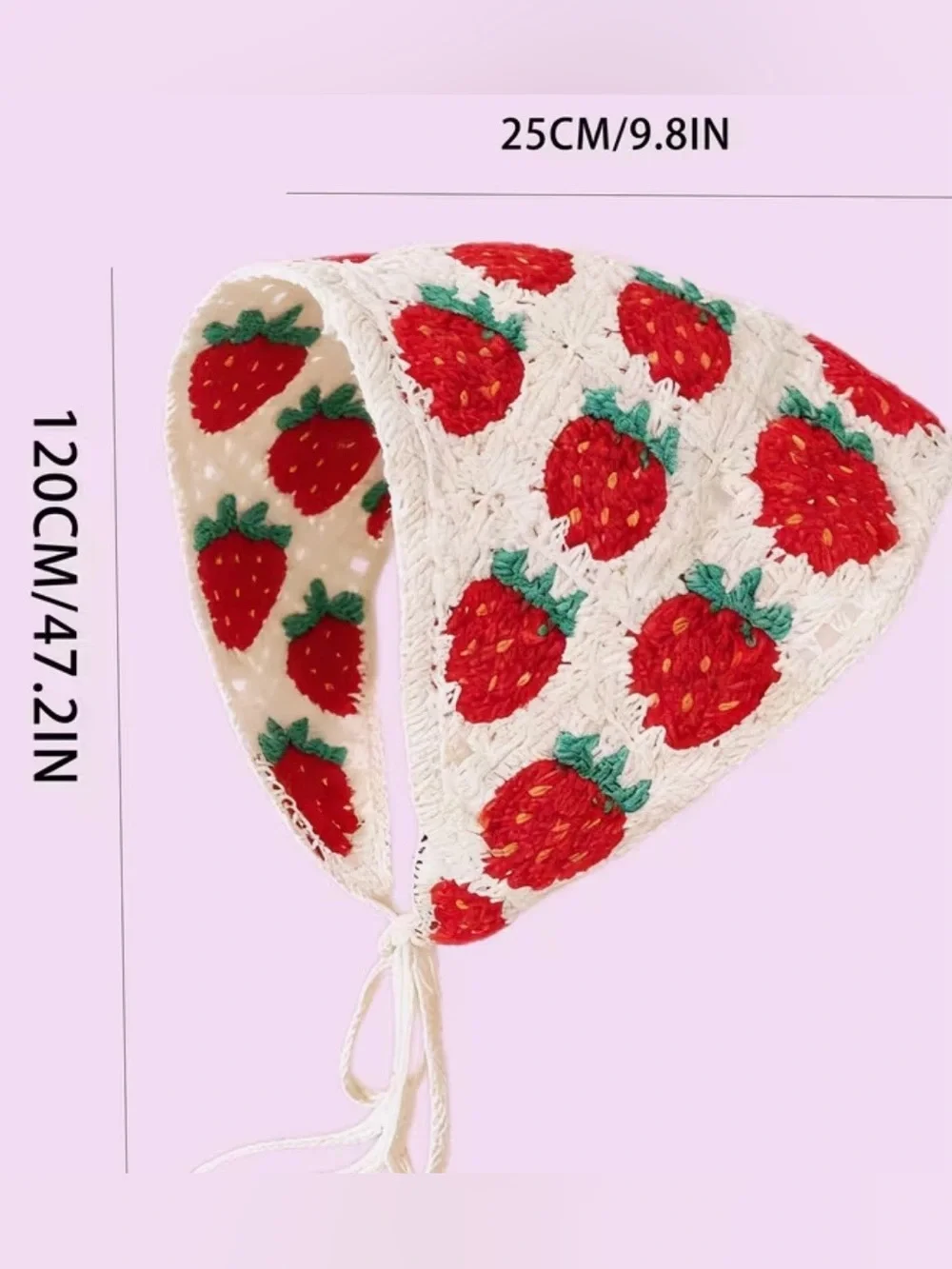 Private Label openwork strawberry