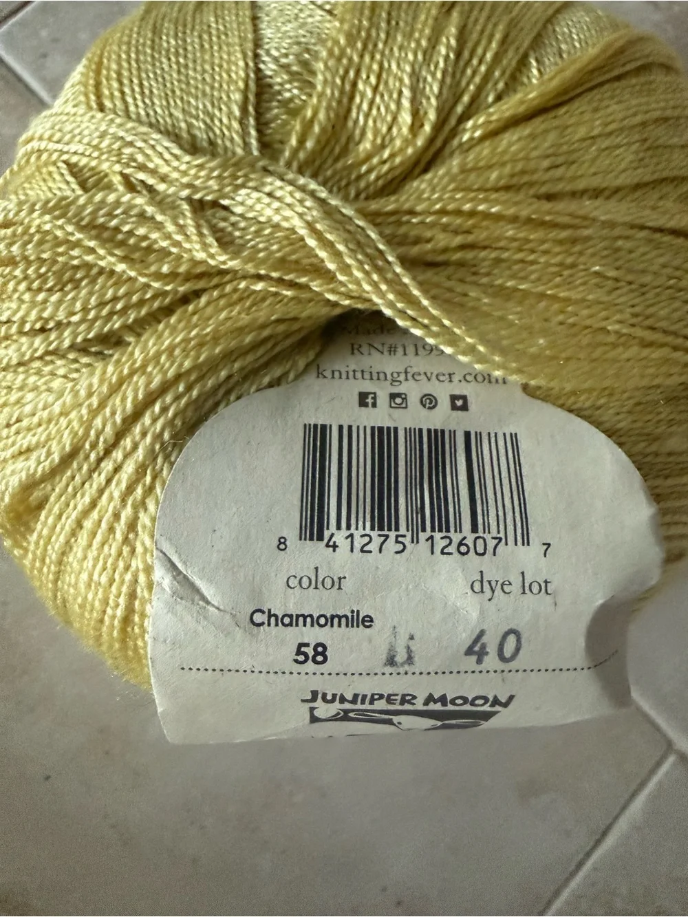 Juniper Moon Farm soft chamomile
