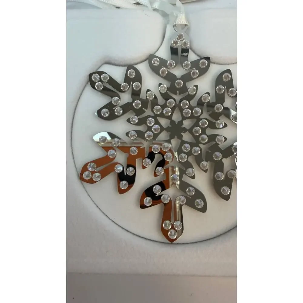 Swarovski ornaments dents snowflake
