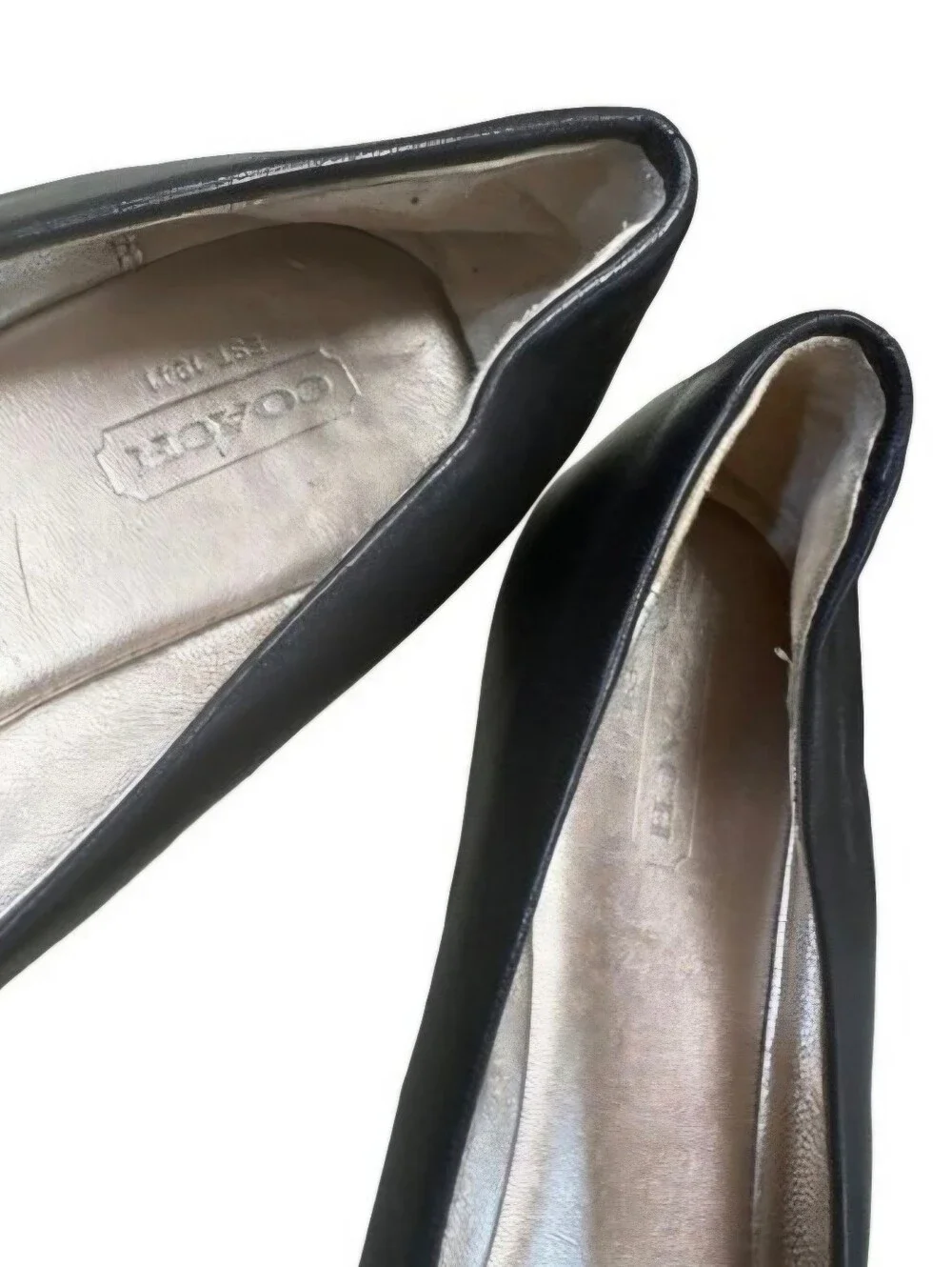 Coach glossy patent
