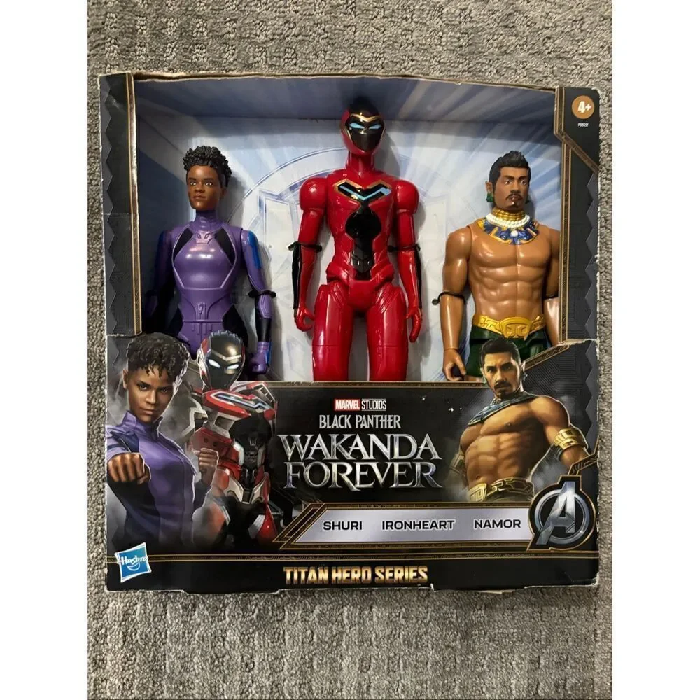 ❤️Marvel Black Panther: Wakanda Forever Figure Set Shuri, Ironheart & Namor