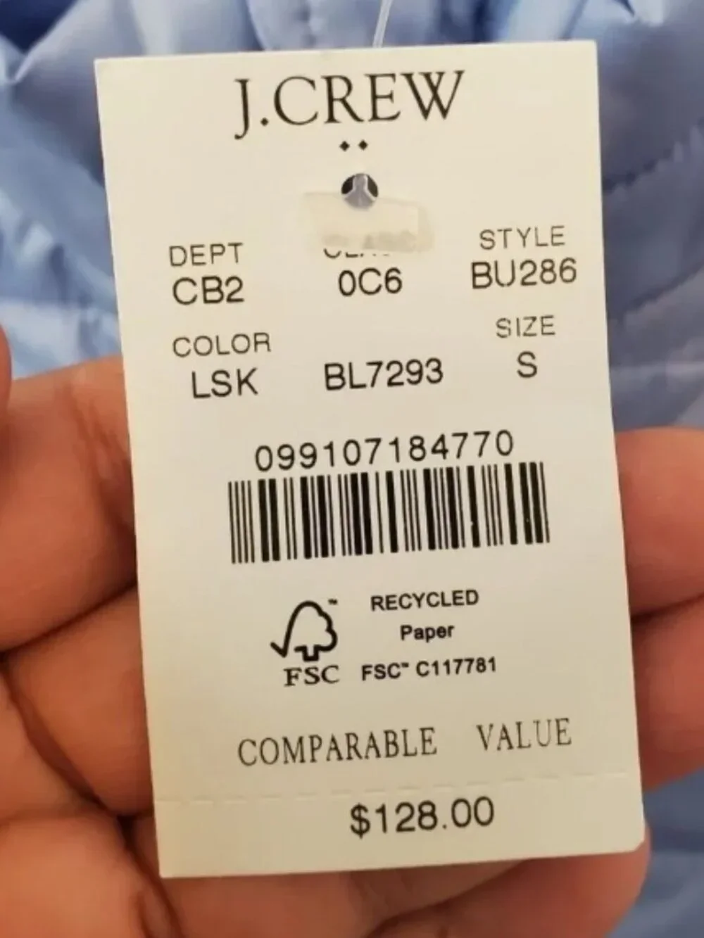 J. Crew crew xxl