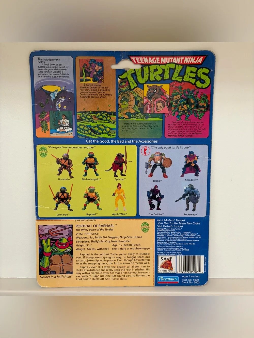 Playmates Toys vintage 1988