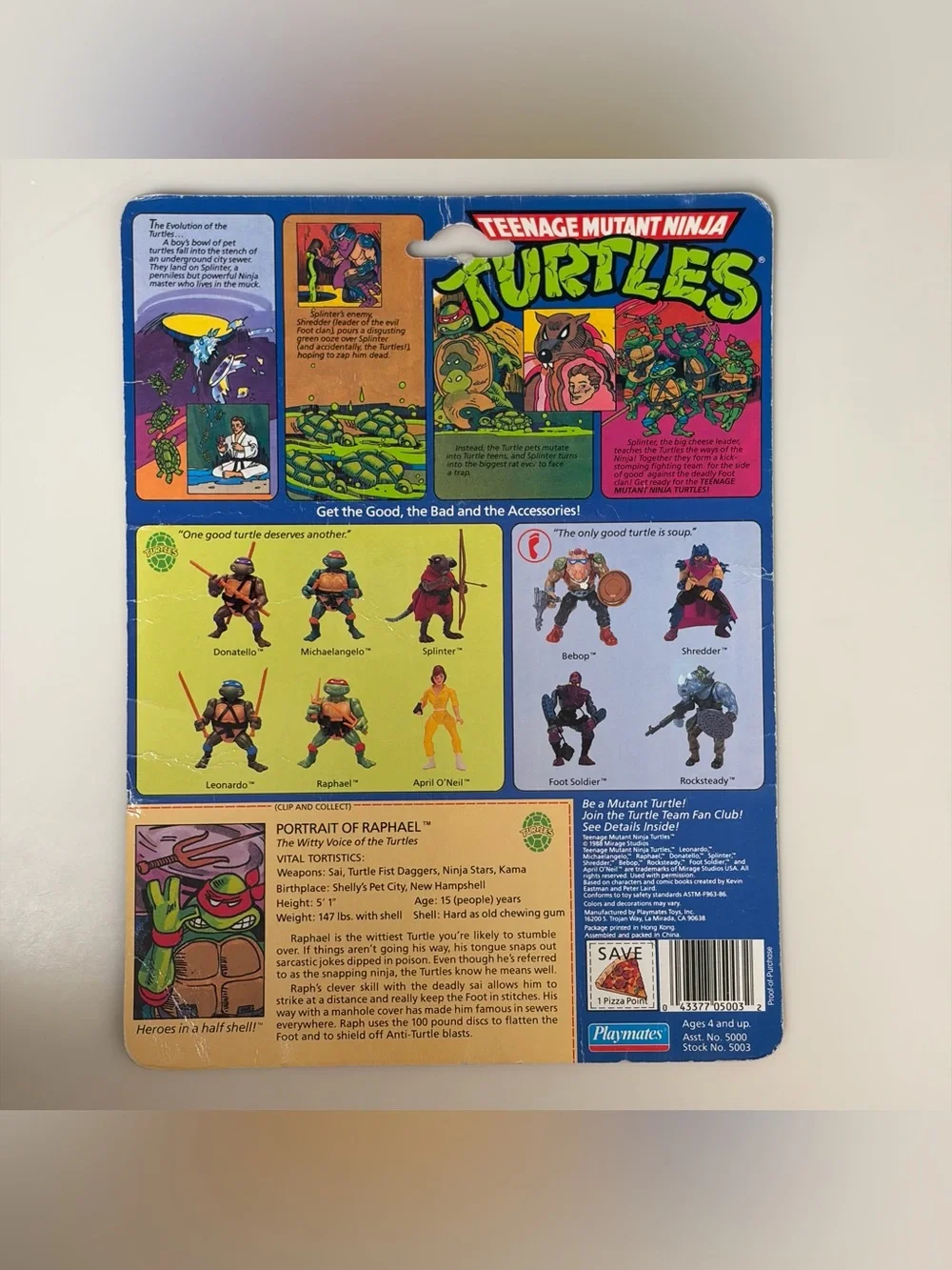 Playmates Toys vintage 1988