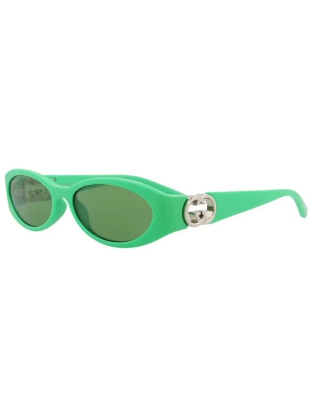 New Gucci Womens Round/Oval Green Green Green Fashion Designer Sunglasses