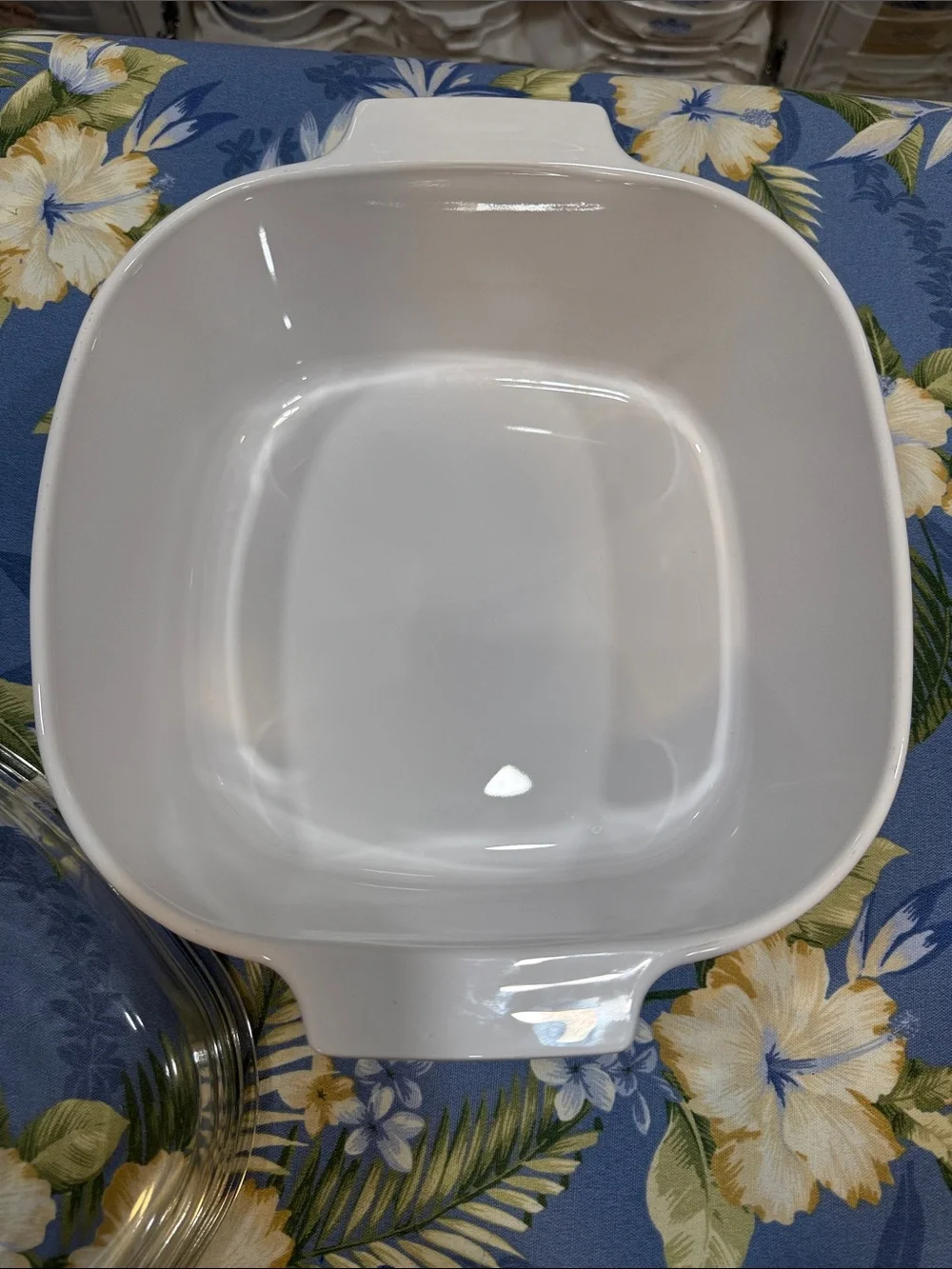Corningware floral bouquet