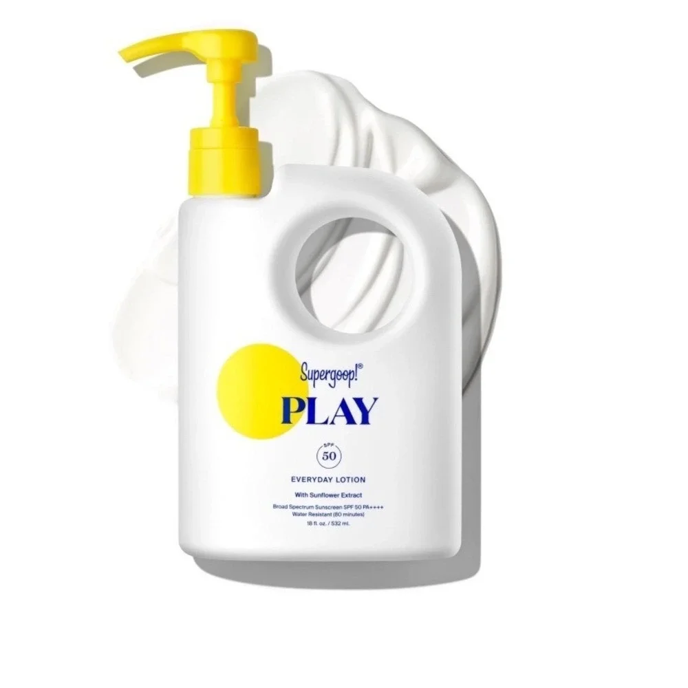 Supergoop! PLAY Everyday Lotion SPF 50 Sunscreen with Sunflower‎ Extract 18oz