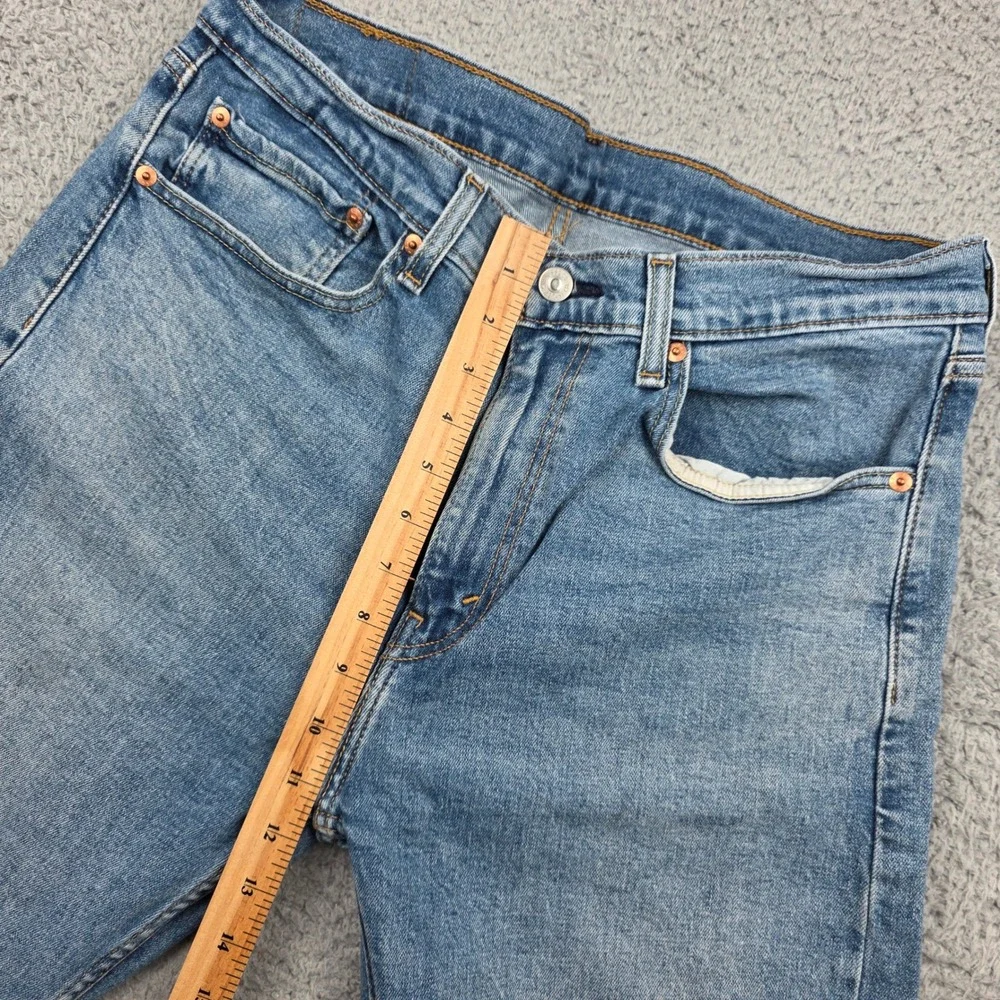 Levi's 505 Regular Fit Jeans‎ Mens 34x30 Blue Stretch Denim WaterLess