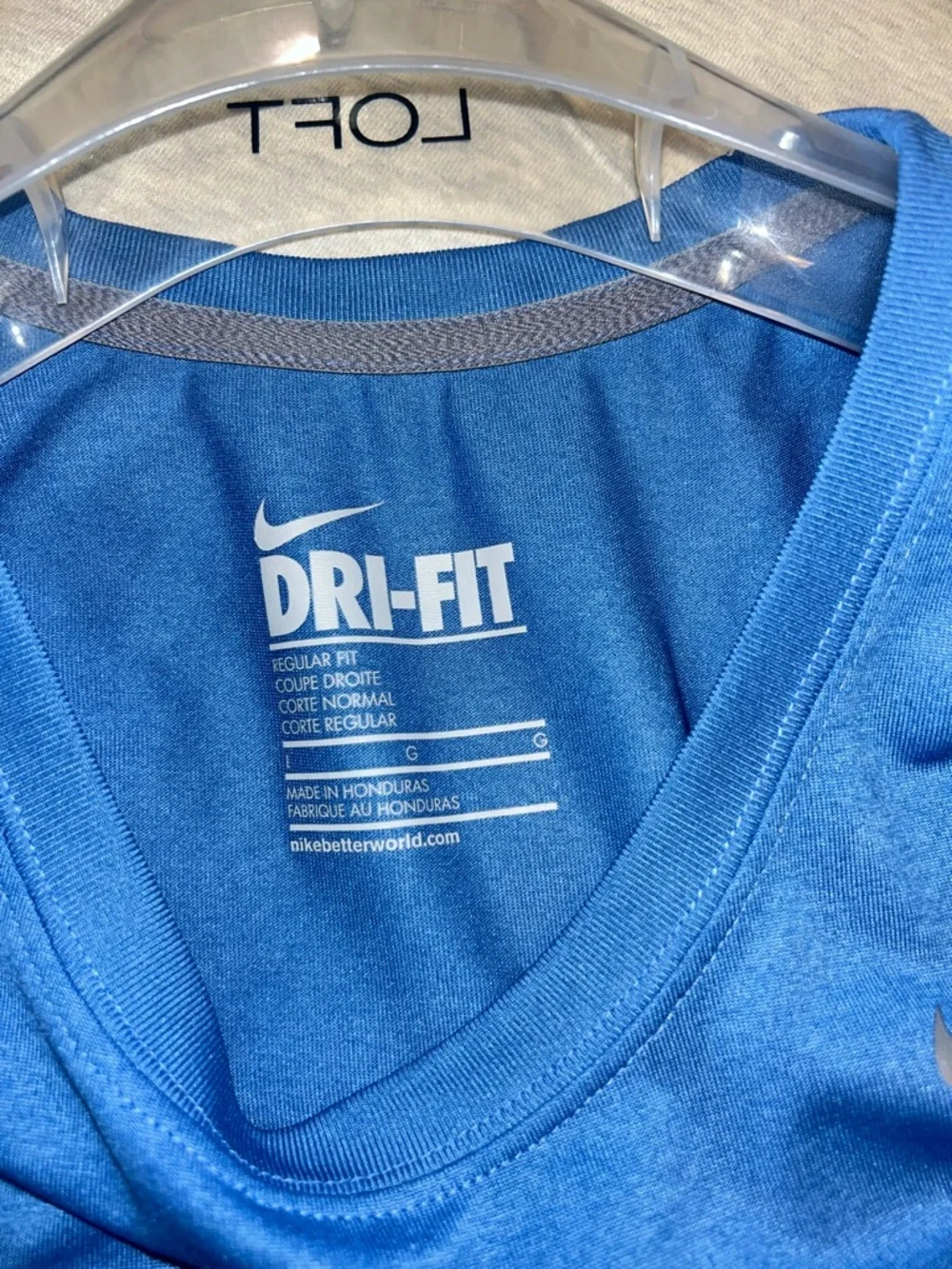 Nike Dri-Fit size large Top