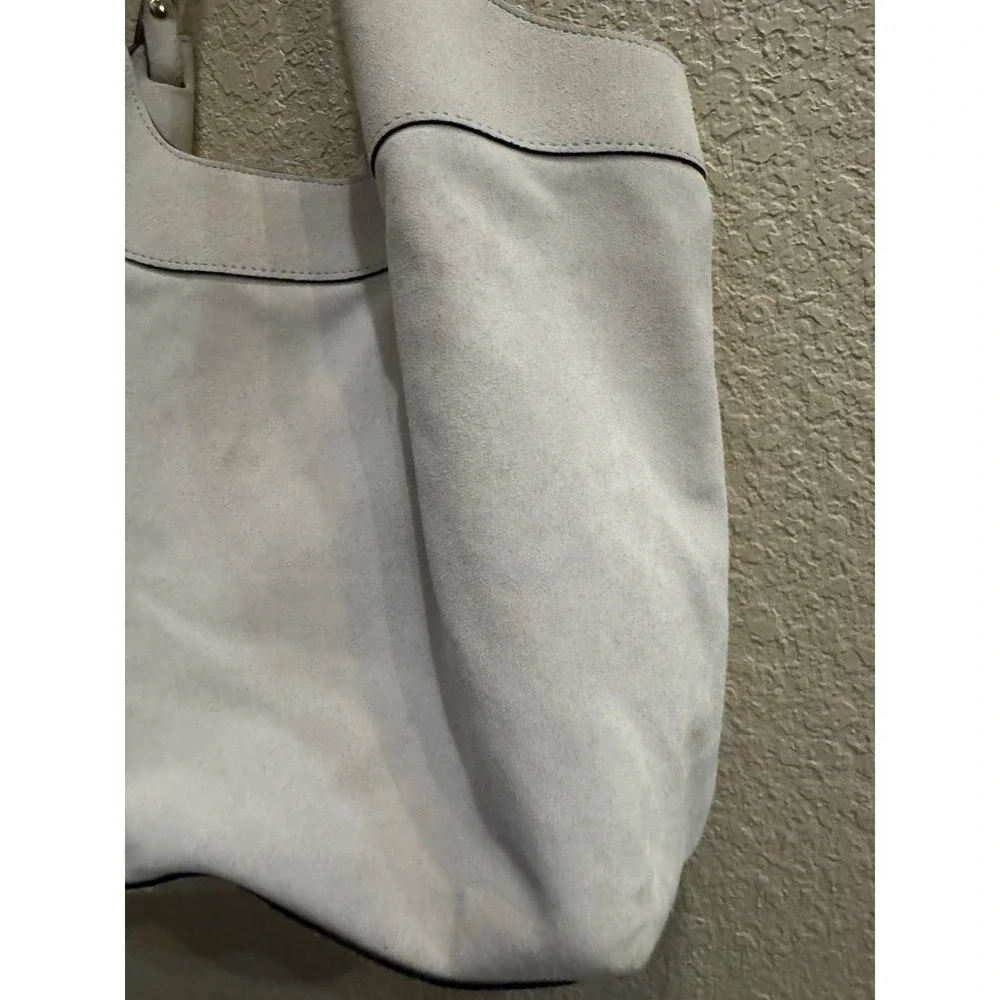 Anna Paola Cream Suede‎ Hobo Bag Luce