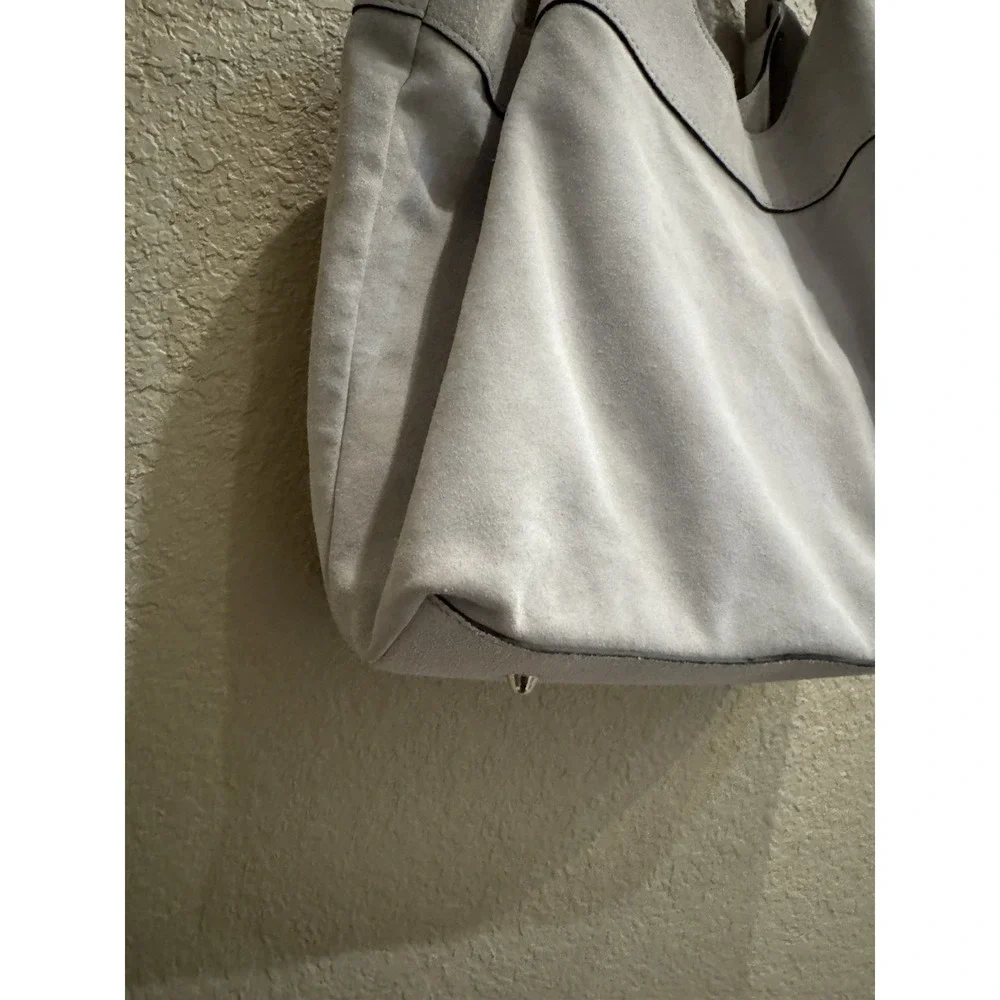 Anna Paola Cream Suede‎ Hobo Bag Luce