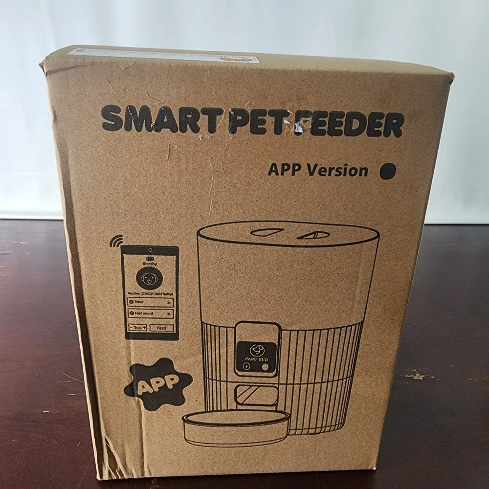 Smart Pet Feeder Cat Dog Digital‎ Panel Verion With Camera