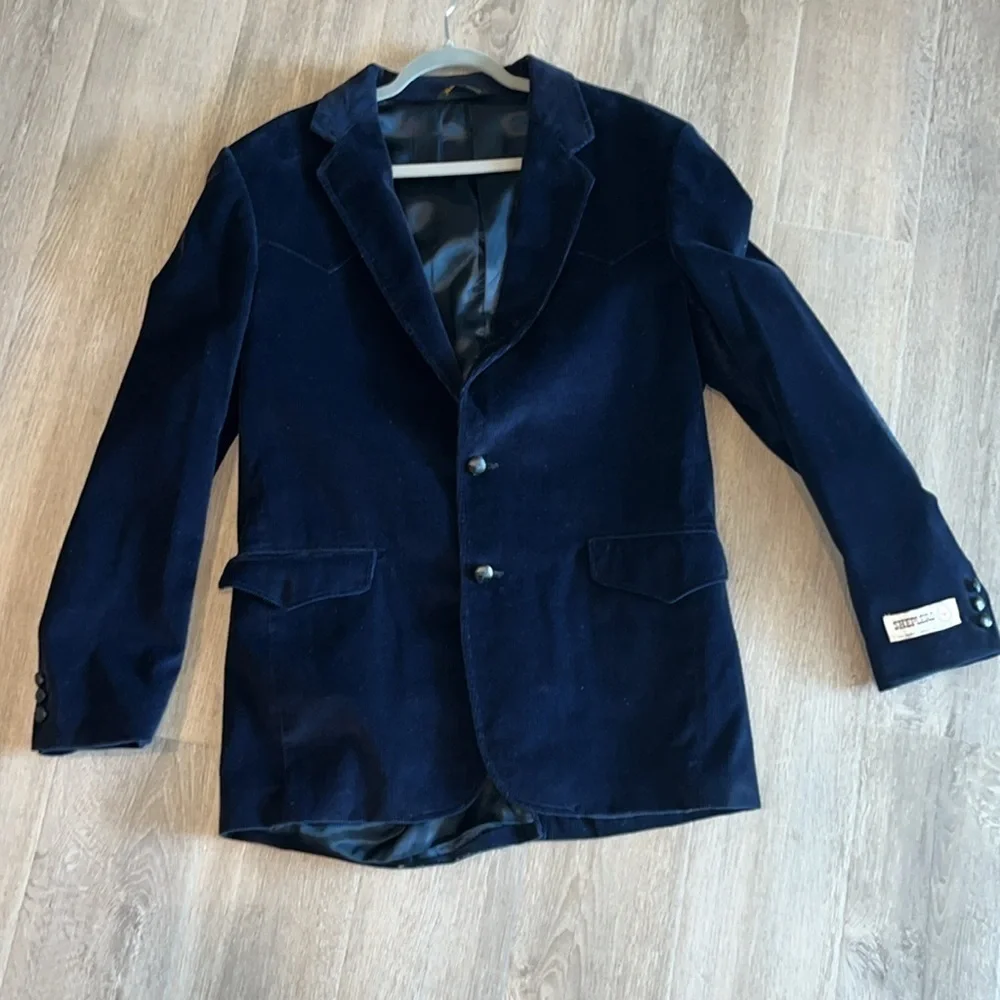sheplers western shoulder blue