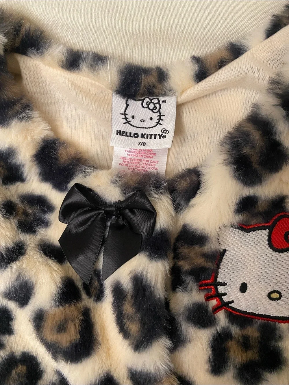 Hello Kitty soft faux