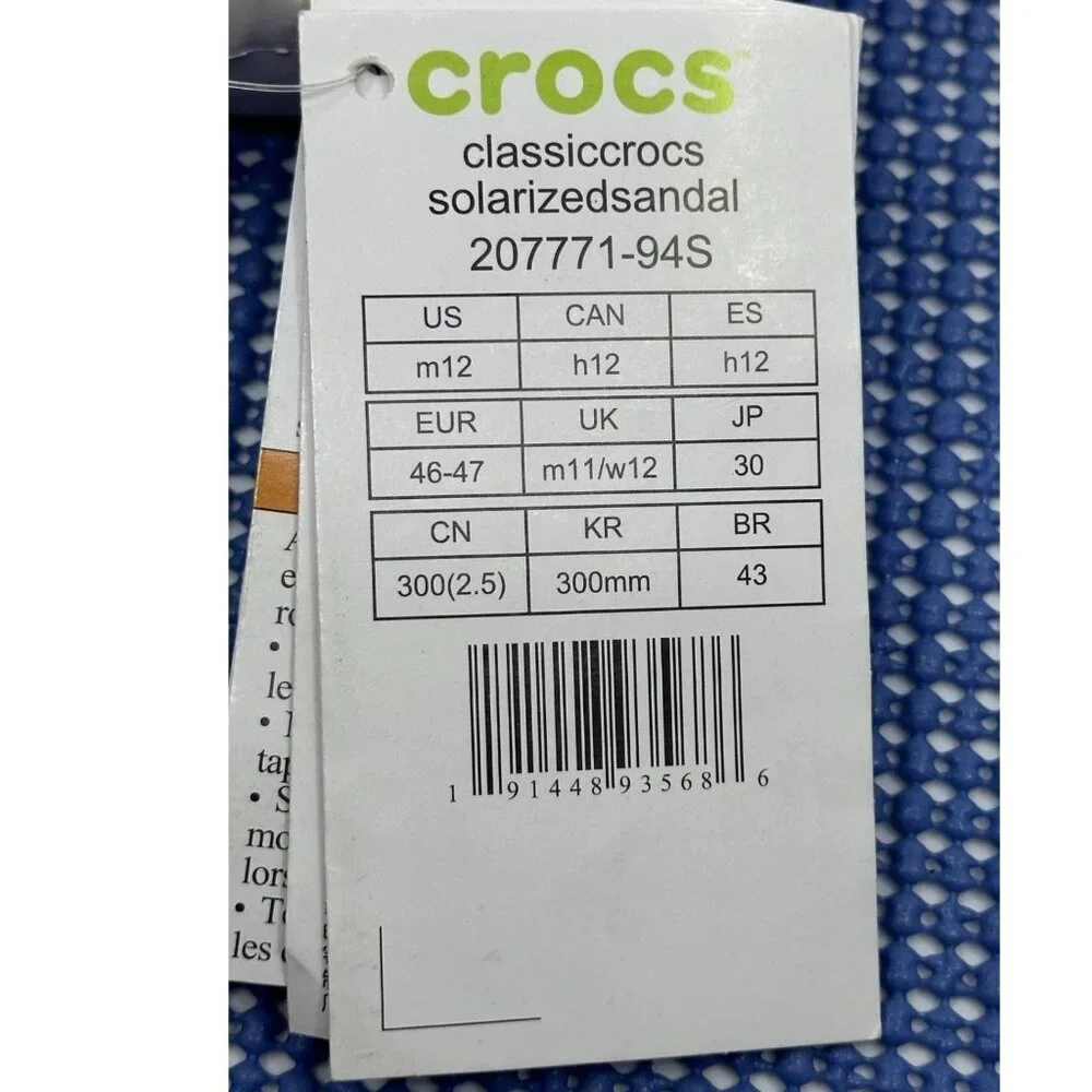 CROCS classic solarized