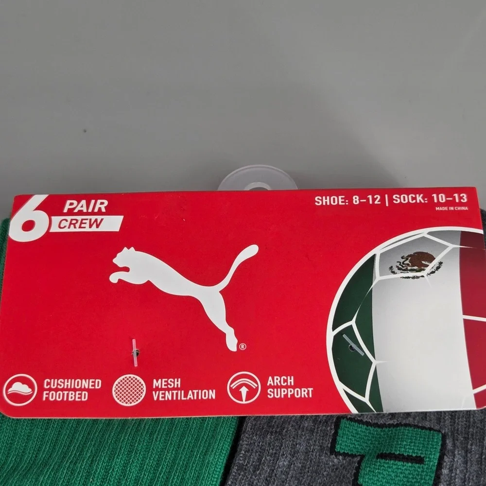 Puma crew socks