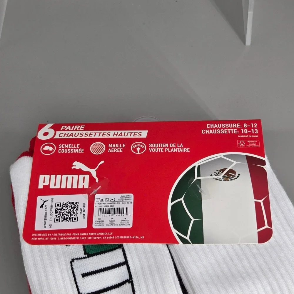 Puma crew socks