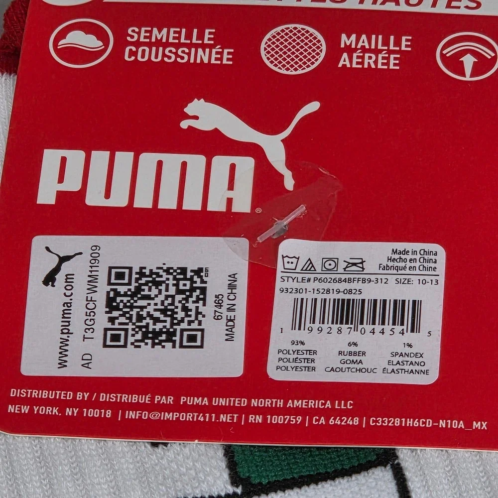Puma crew socks