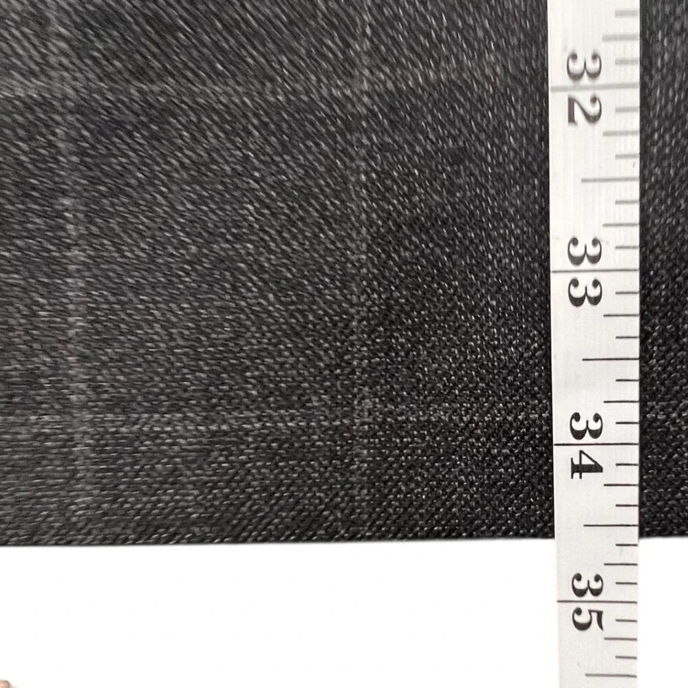 Pronto Uomo Platinum Grey Men 56L 2-Button‎ Windowpane 100% Wool Suit Jacket