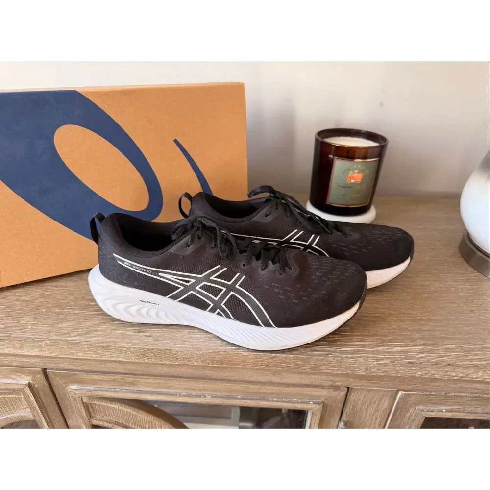 Asics‎ Gel-Excite 10 running sneakers and black/white men’s size 11.5