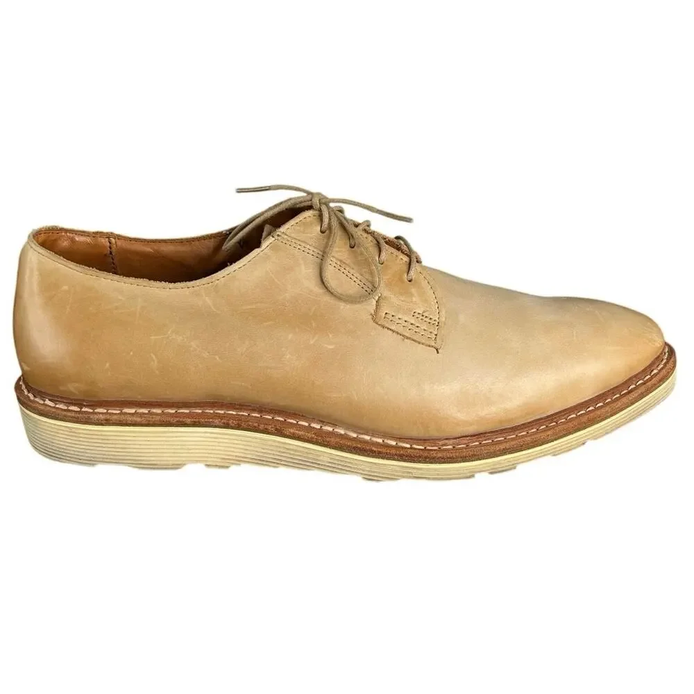 Allen Edmonds Men’s  Cove Drive Tan Lace Up Derby Size US 12 D