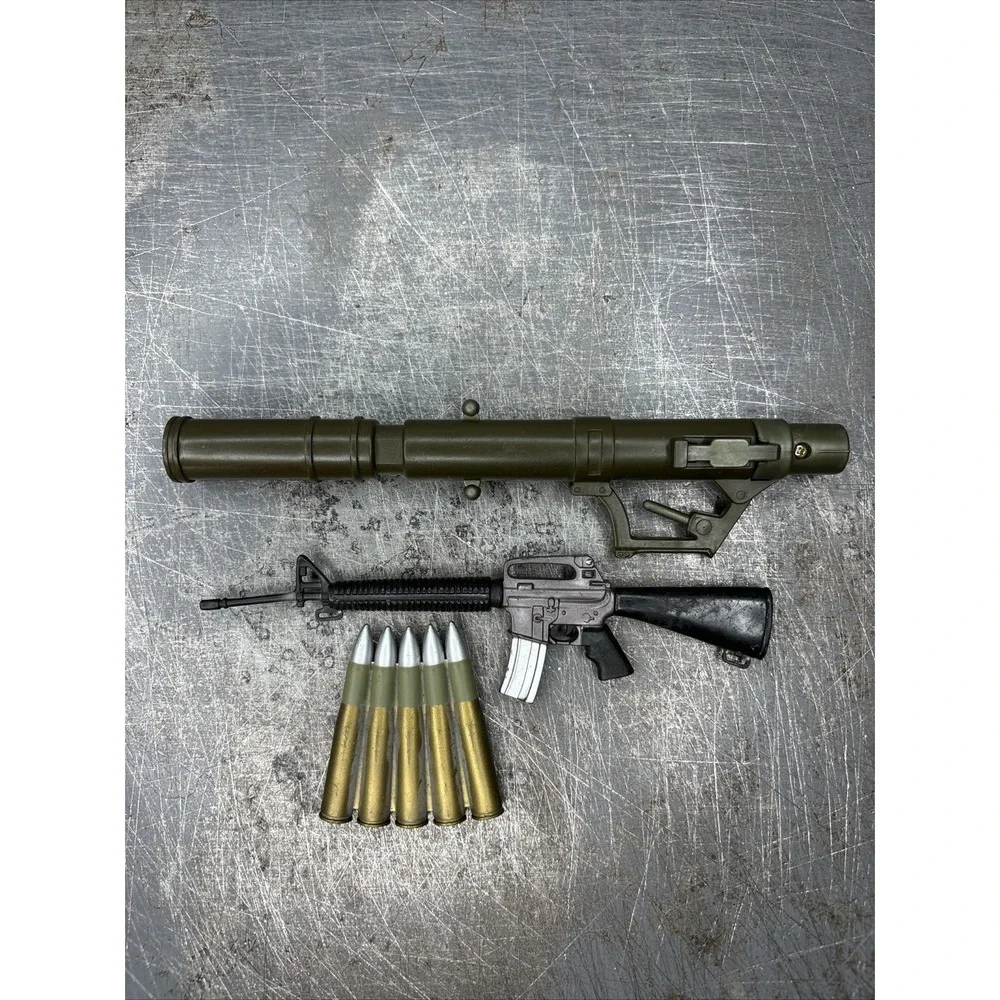 1/6 Scale WWII US Mortar Launcher Rifle Anti Tank Ammo GI Joe Ultimate Soldier‎