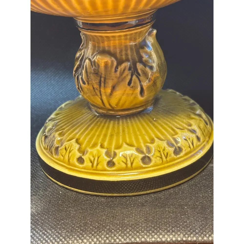 Vintage‎ Lefton Green Grape Candy Dish