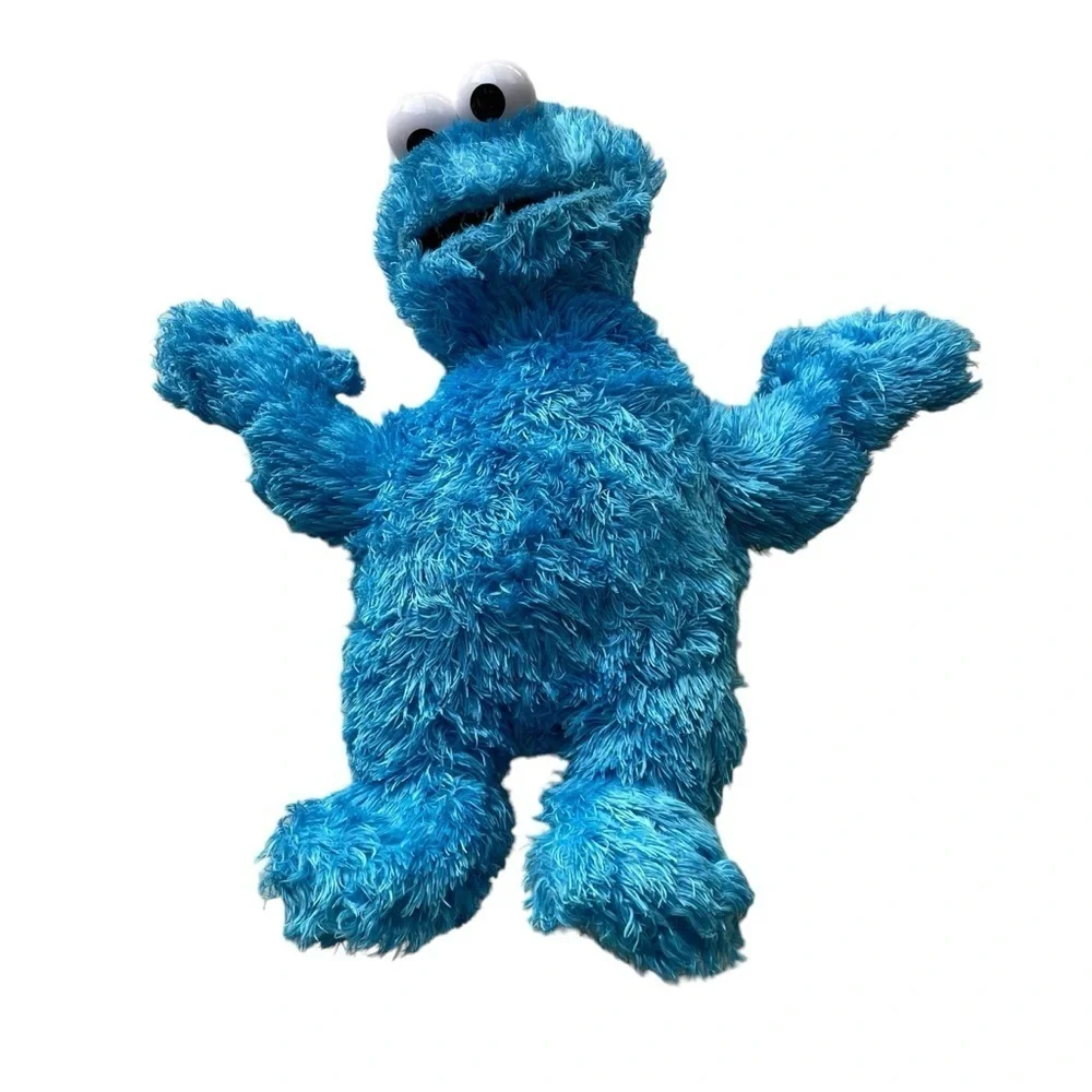 Gund Cookie Monster 2013 Plush Sesame Street 12” Blue #075252 Plush stuffed  Toy