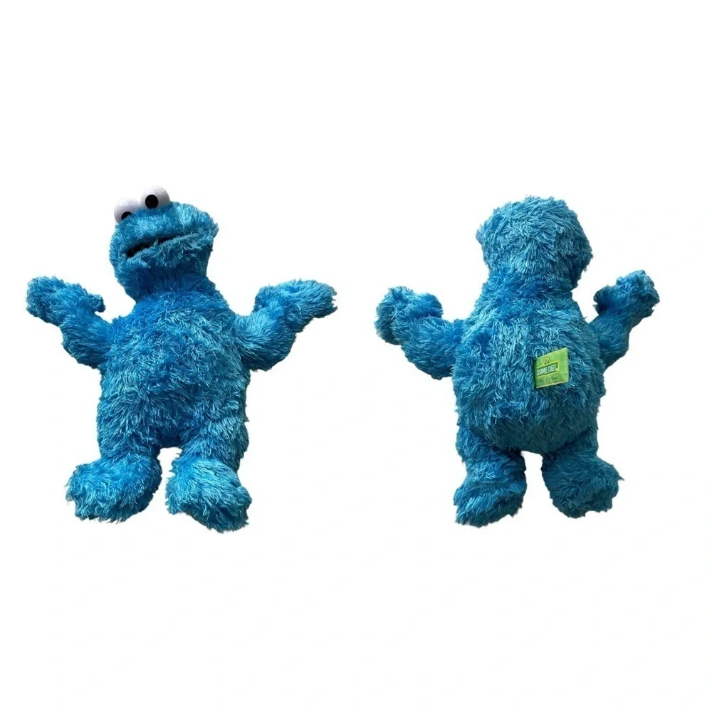 Gund Cookie Monster 2013 Plush Sesame Street 12” Blue #075252 Plush stuffed  Toy