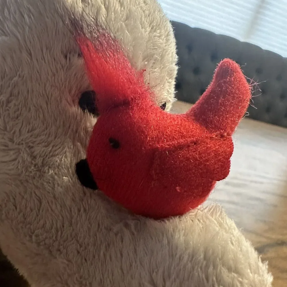 Ganz Elephant And Friend Disney Christmas Red Bird Plaid Bow HX11511 No Code 12