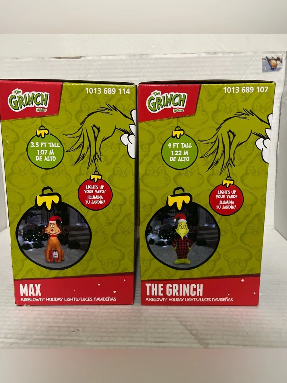 Gemmy grinch 4’