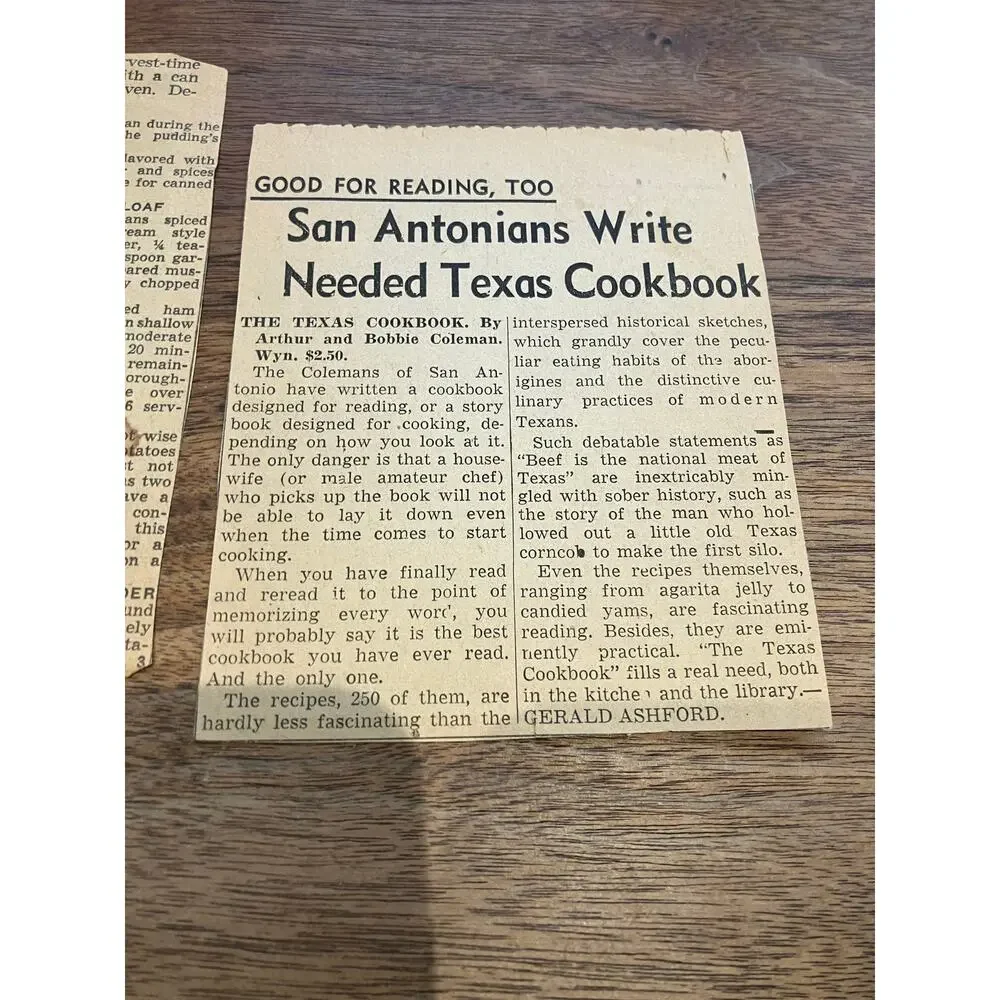 Texas Cookbook texas cookbook