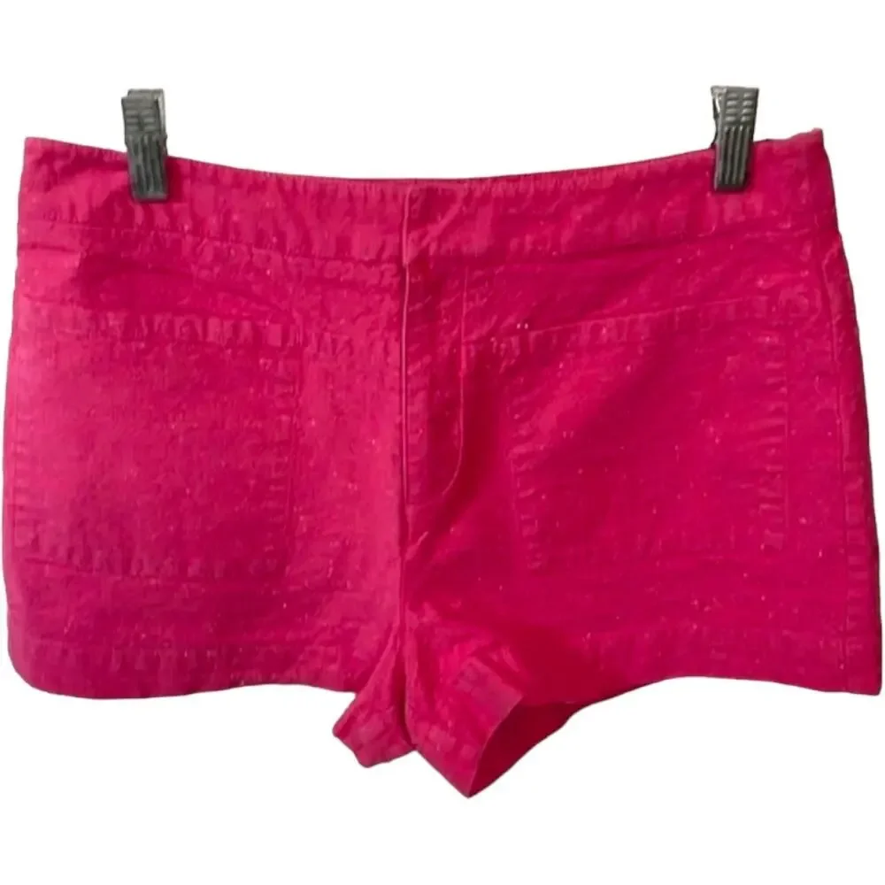 Kate Spade Saturday Shorts in‎ Barbie Pink & White Speckles