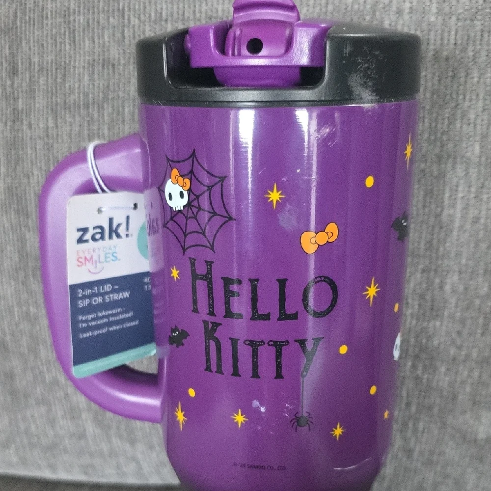 Hello Kitty purple tumbler