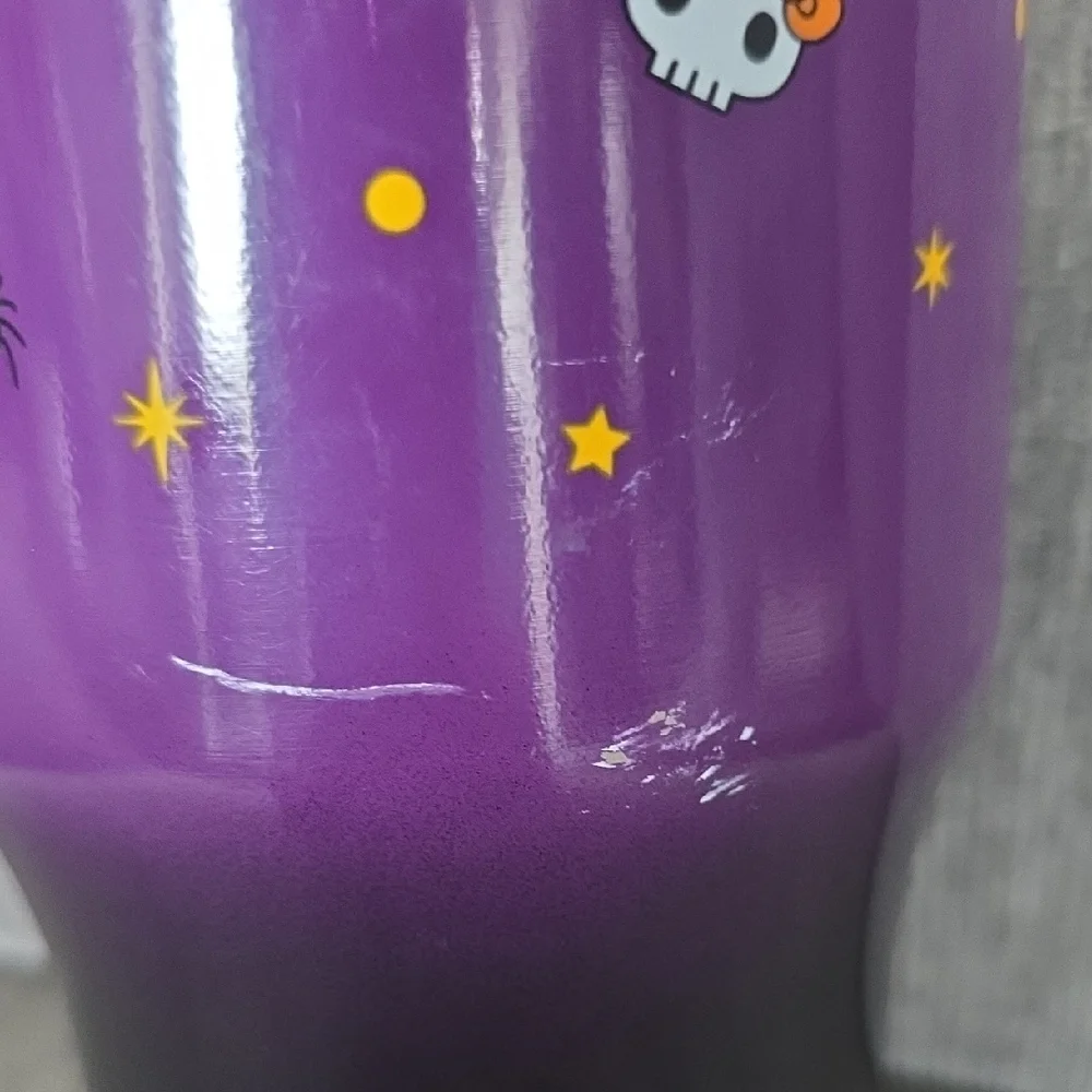 Hello Kitty purple tumbler